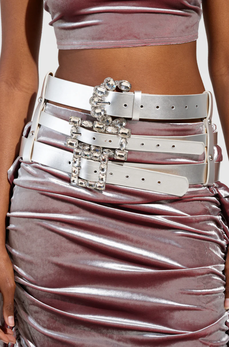 GET ON MY LEVEL MULTI BUCKLE BELT - Image 2