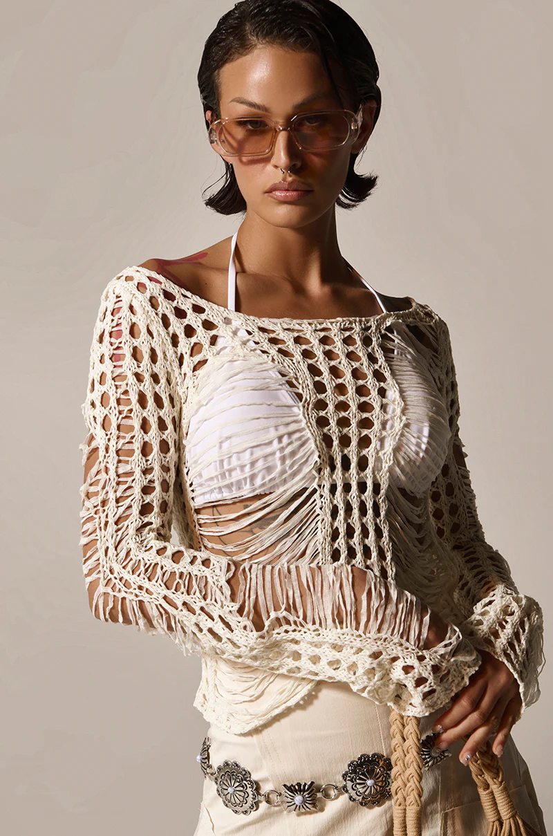 GINA LONG KNIT TOP - Image 2