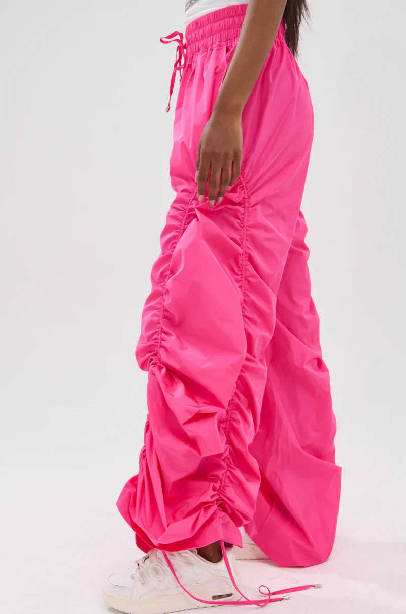 GIRL ON FIRE RUCHED JOGGER - Image 5