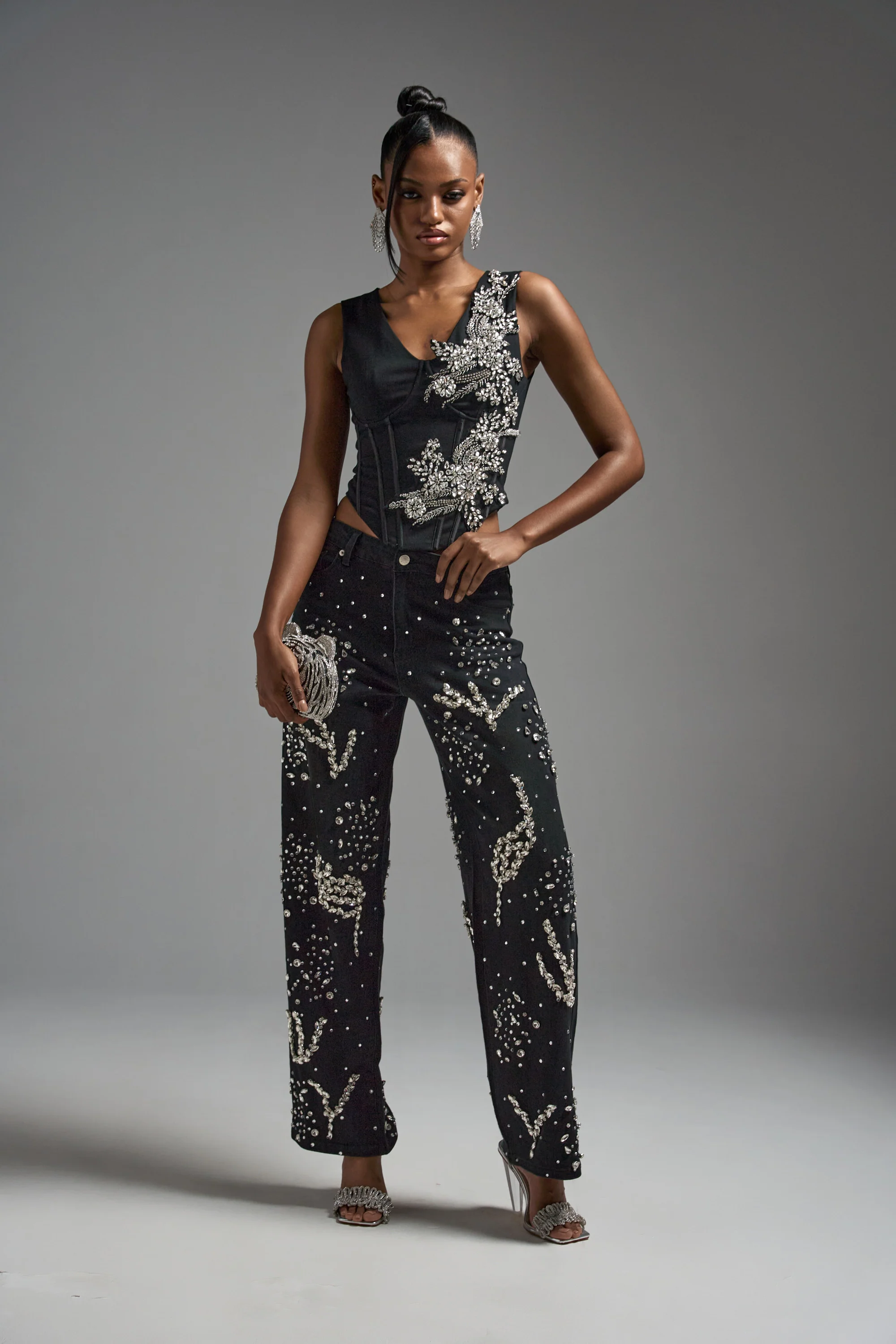 GIVE IT TO ME BABY EMBELLISHED DENIM - Image 2