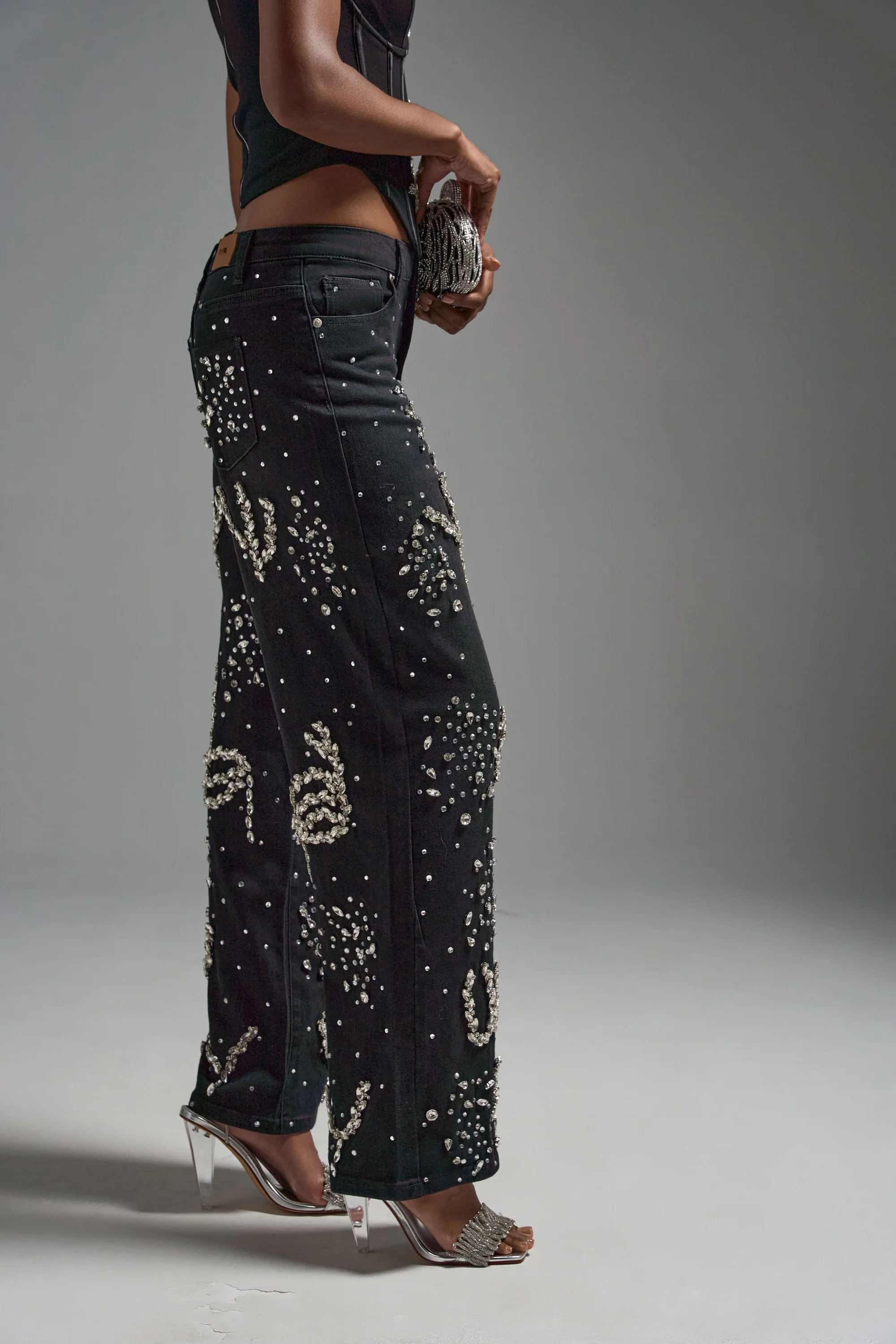 GIVE IT TO ME BABY EMBELLISHED DENIM - Image 4