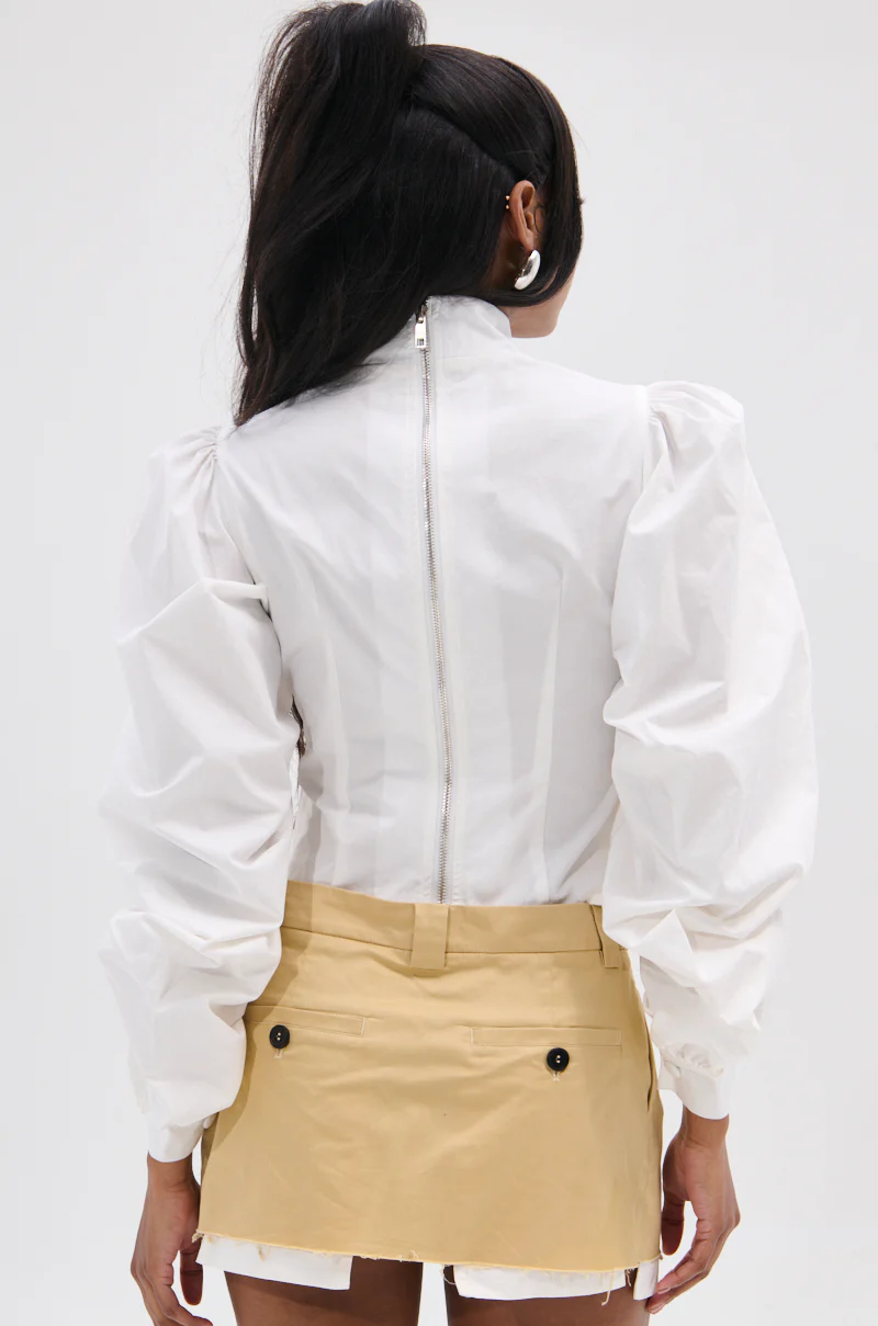 GIVE ME LOVE WHITE BLOUSE - Image 5