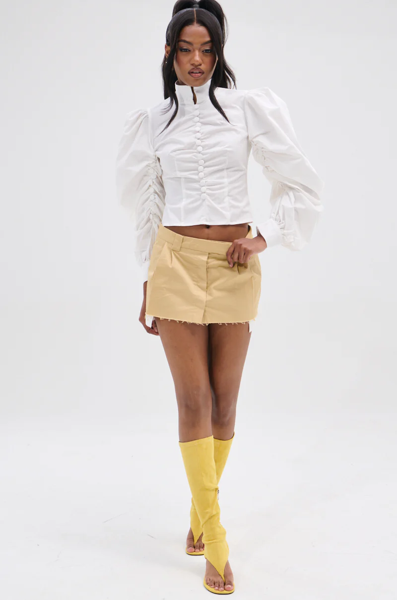 GIVE ME LOVE WHITE BLOUSE - Image 7