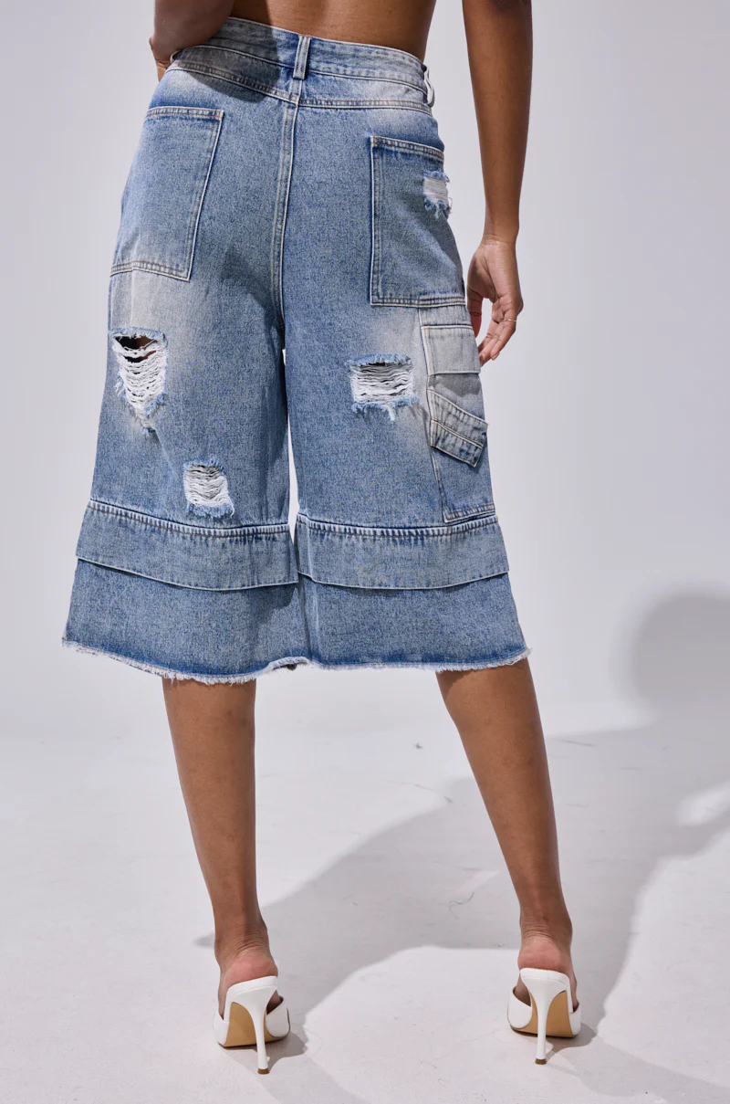 GO GET SOME DENIM BERMUDA SHORT - Image 5