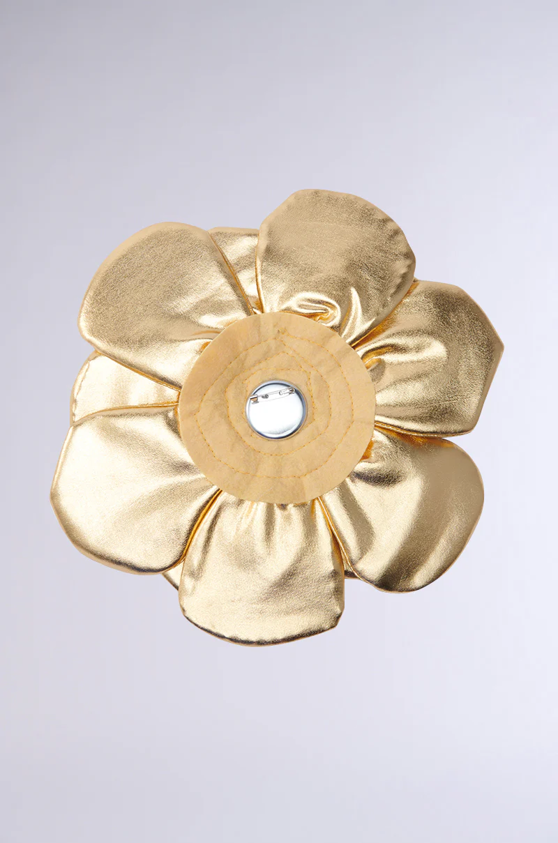 GOLDEN HOUR METALLIC BROOCH - Image 4