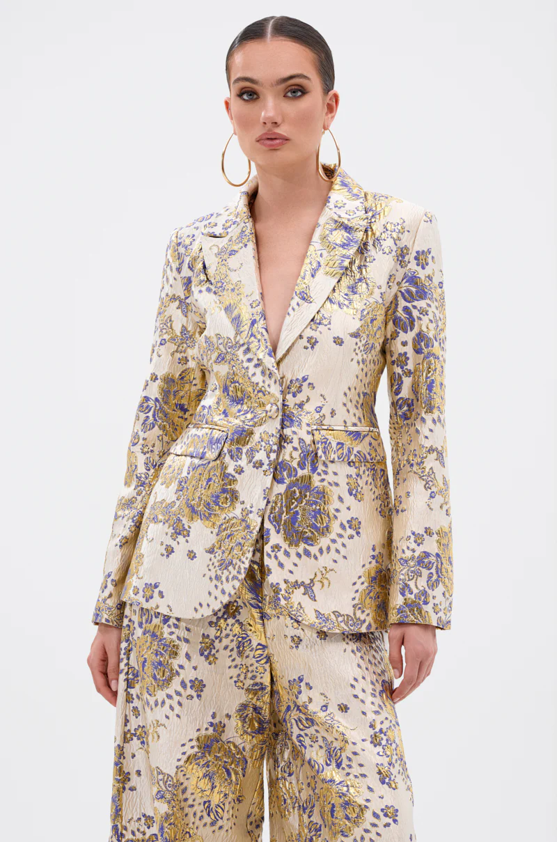 GOLDIE BROCADE BLAZER