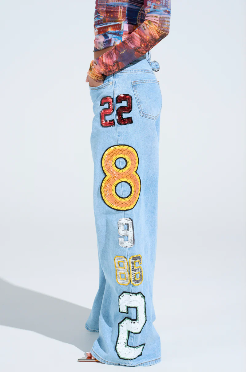 GOOD LUCK PATCH DENIM - Image 3