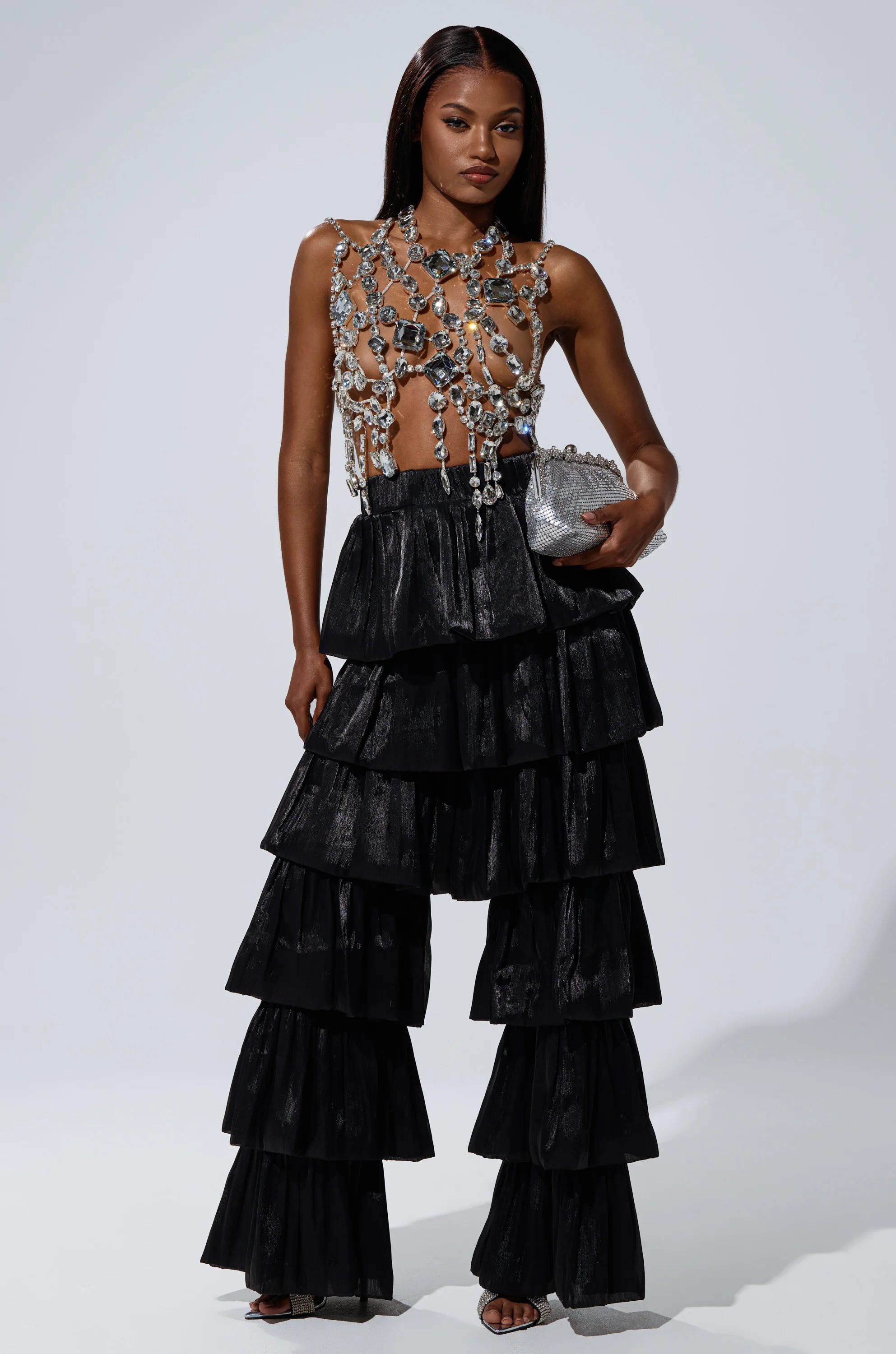 GOTTA LET IT GO RHINESTONE BRALETTE - Image 7
