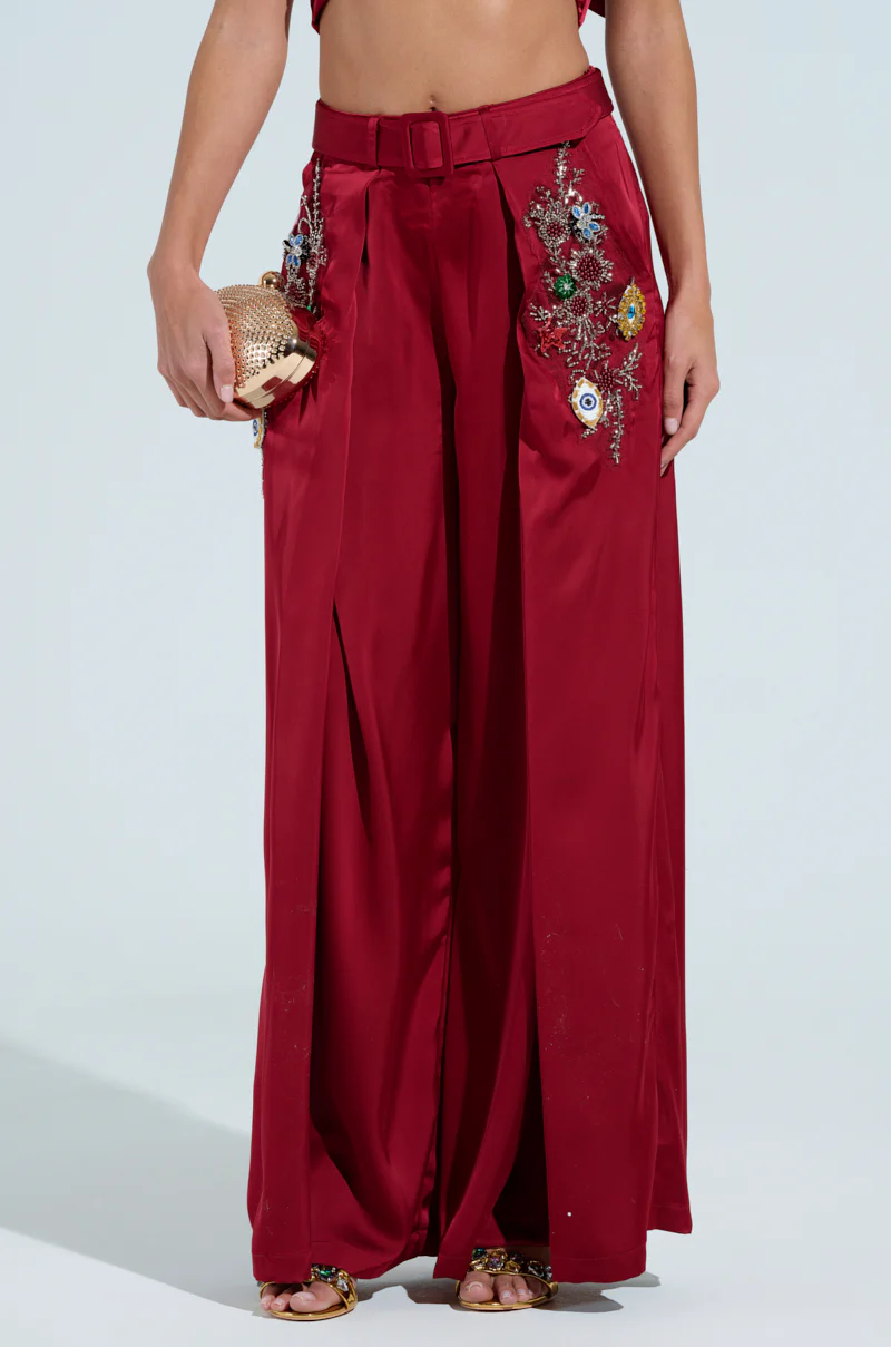 GREATEST ONE YET TROUSER IN RED - Image 2