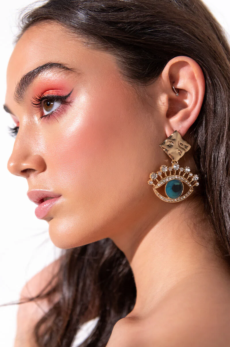 GRECIAN GLARE DANGLE EARRINGS
