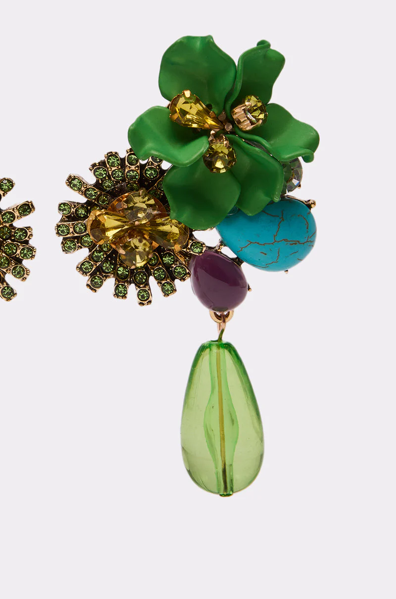 GREEN GLORY EARRING - Image 4