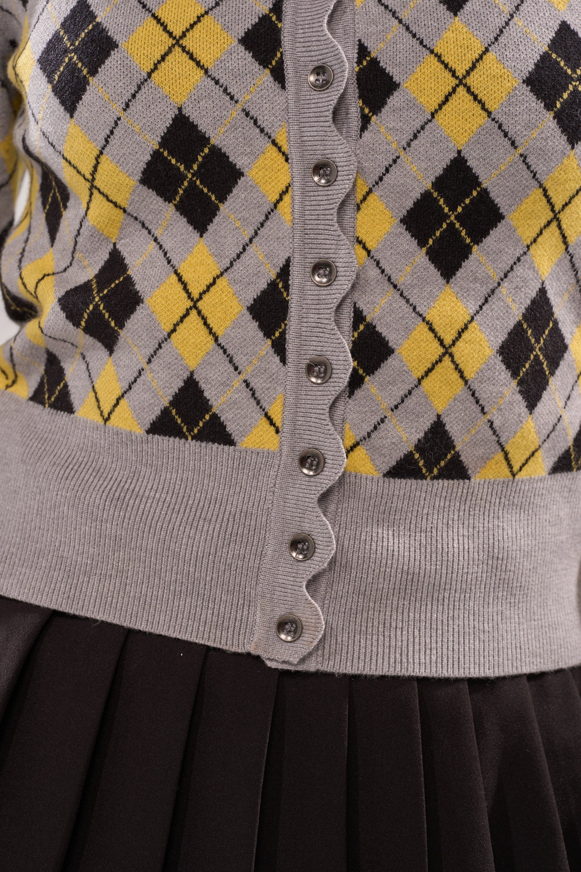 GUESS WHAT PLAID CARDIGAN - Image 7