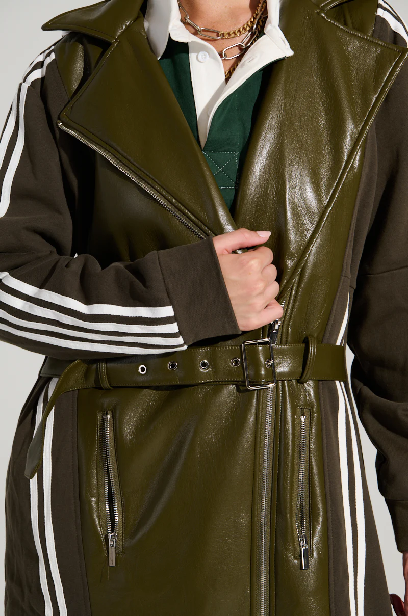 HADLEY MIXED MEDIA TRENCH - Image 10