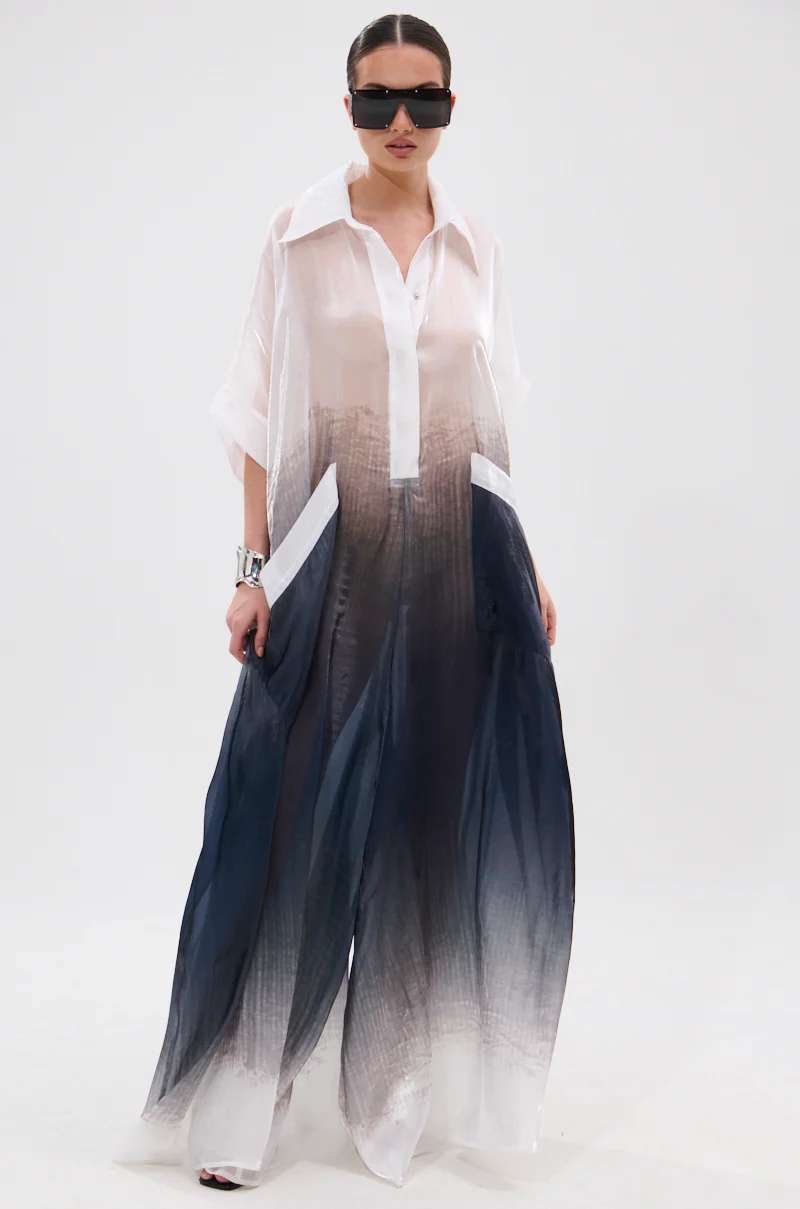HAPPY HOUR OMBRE SATIN JUMPSUIT