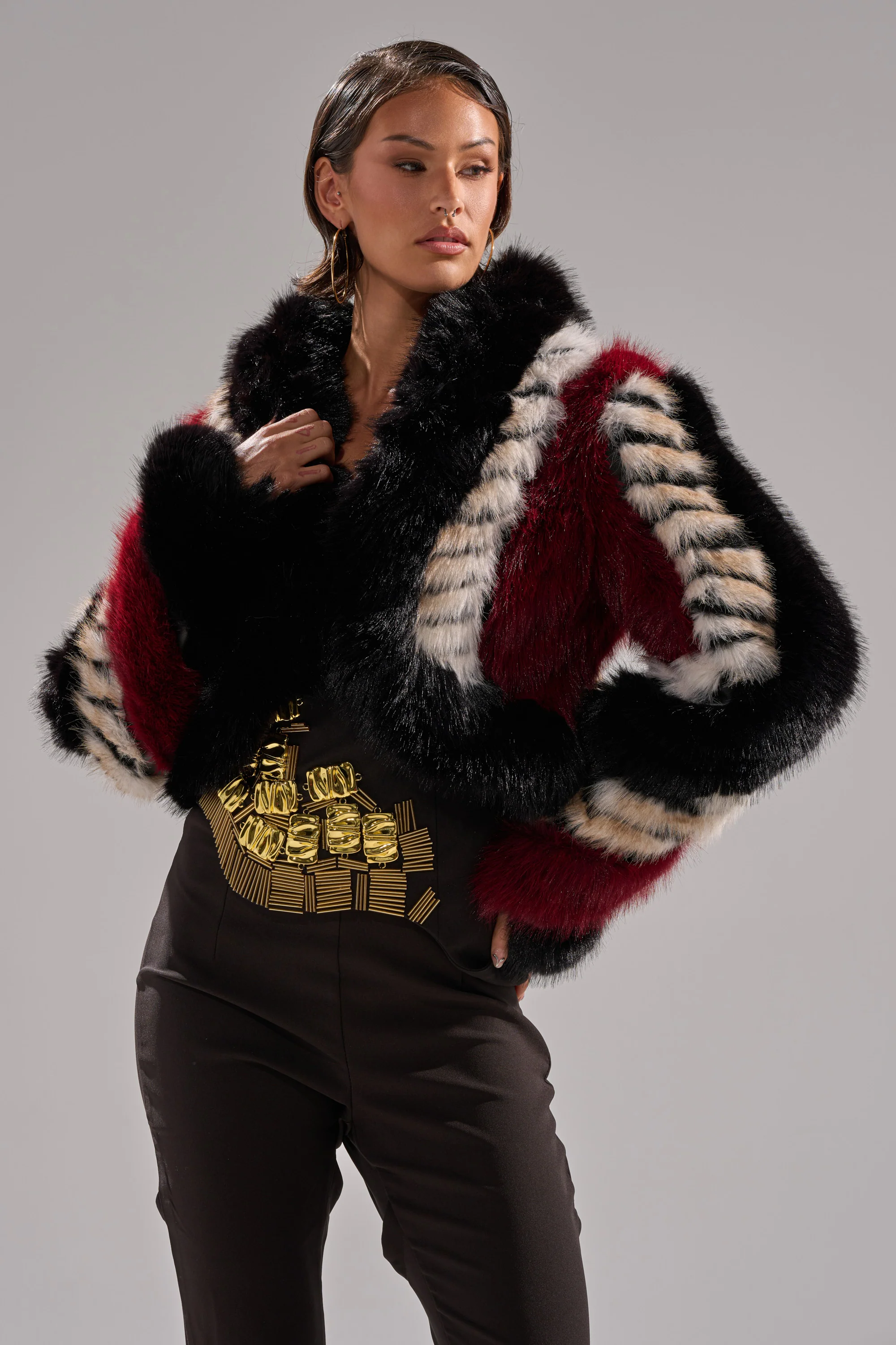 HARD TO FIND PANELED FAUX FUR - Image 5