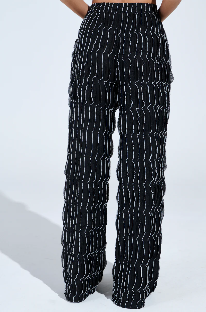HARD TO LOVE PALAZZO PANT IN BLACK - Image 5