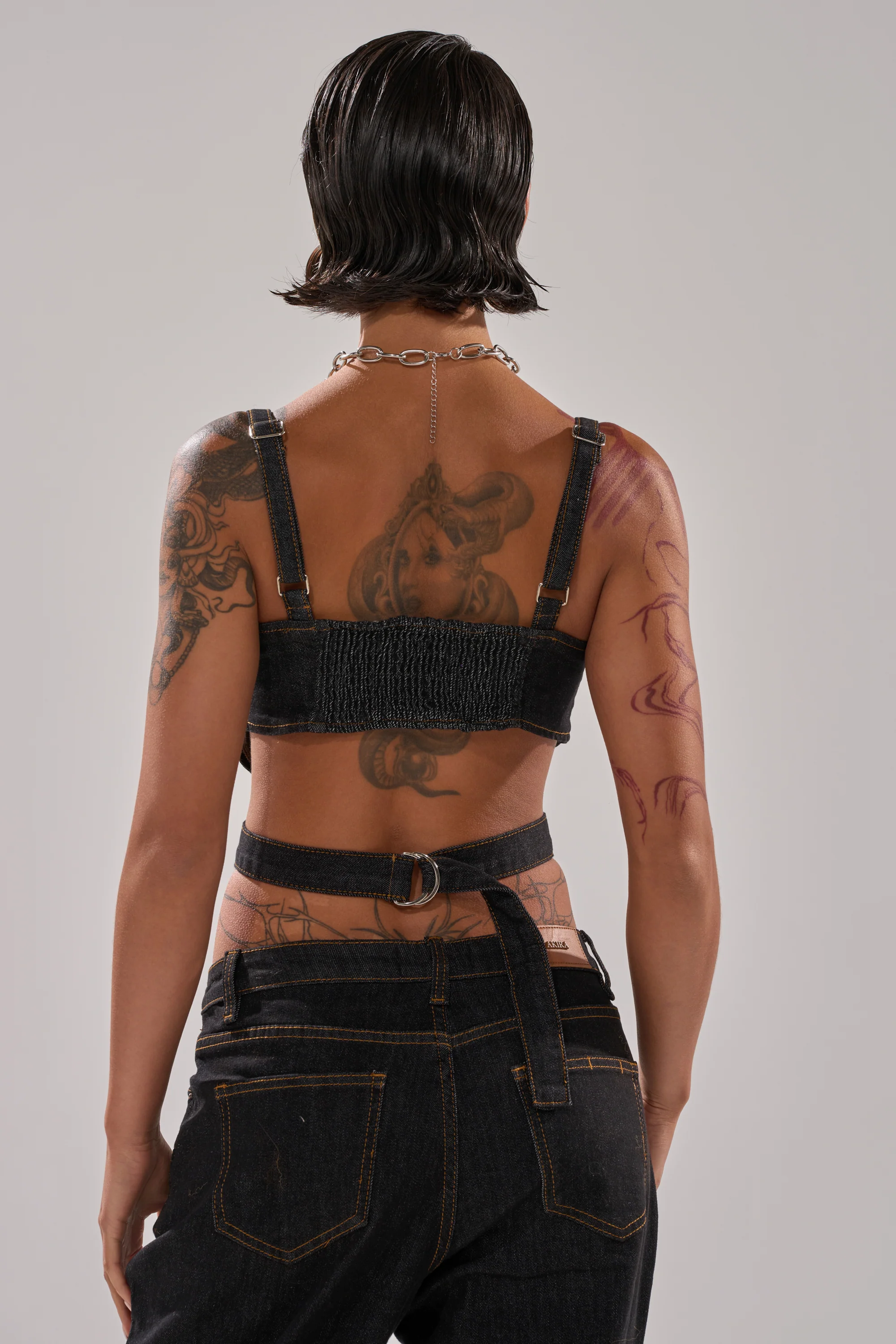 HARDEST TO LOVE DENIM CORSET - Image 5