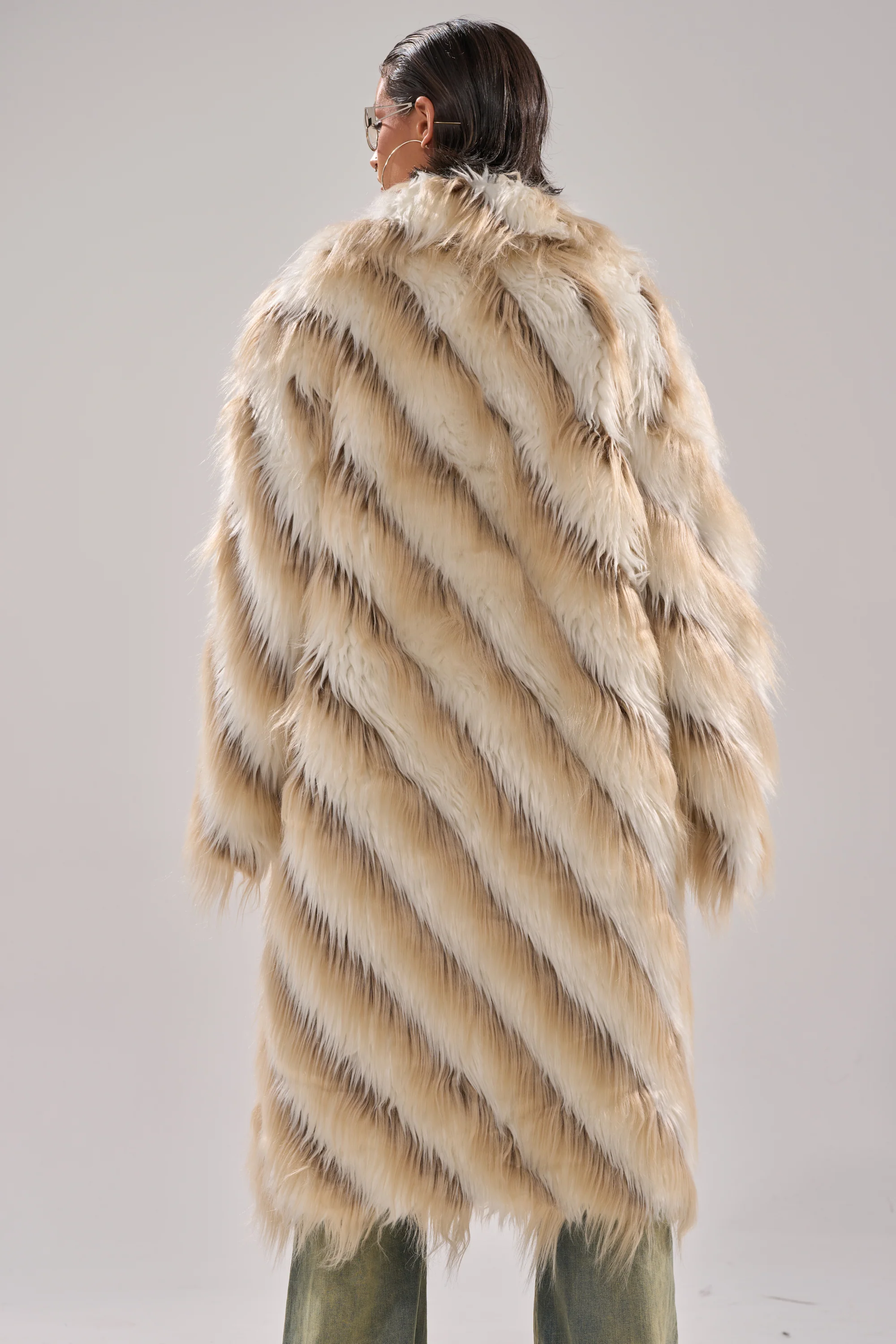 HARLOW PATCHWORK FAUX FUR - Image 4