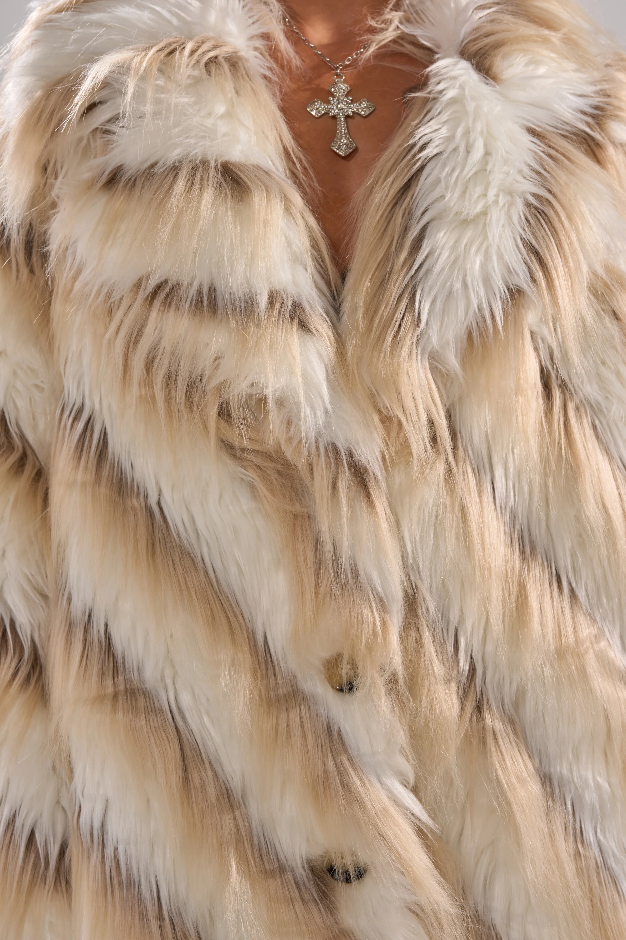 HARLOW PATCHWORK FAUX FUR - Image 7