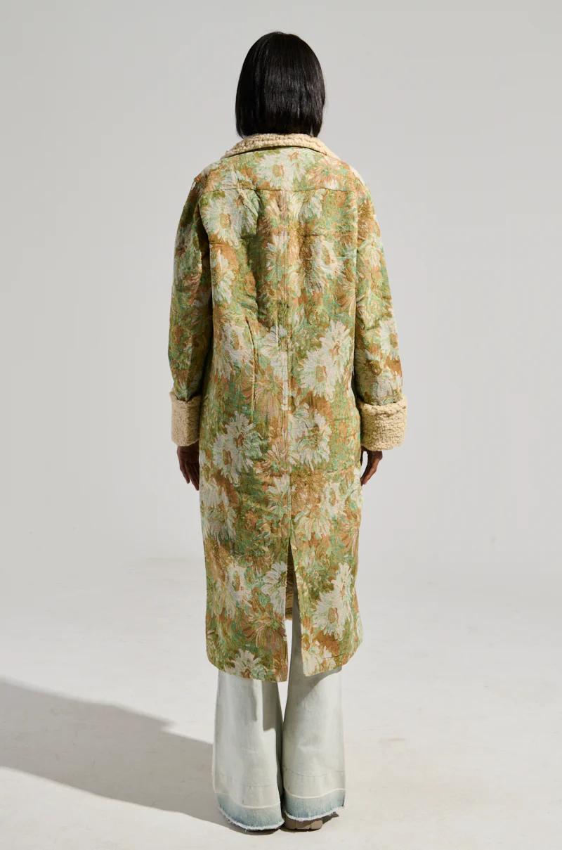 HERE COMES TROUBLE SHERPA LINED TRENCH - Image 5