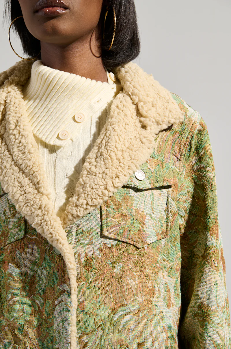 HERE COMES TROUBLE SHERPA LINED TRENCH - Image 6