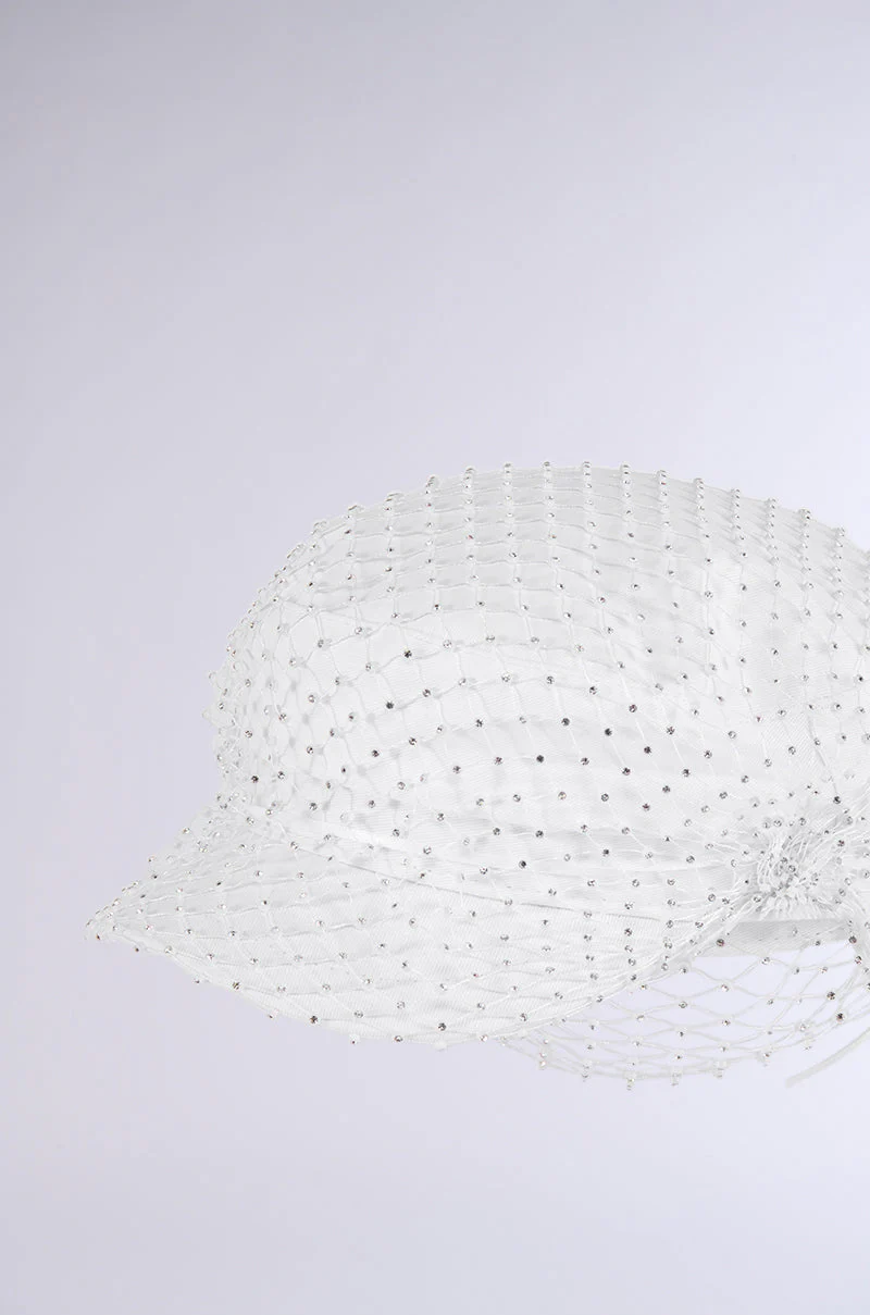 HERE FOR IT RHINESTONE HAT - Image 4