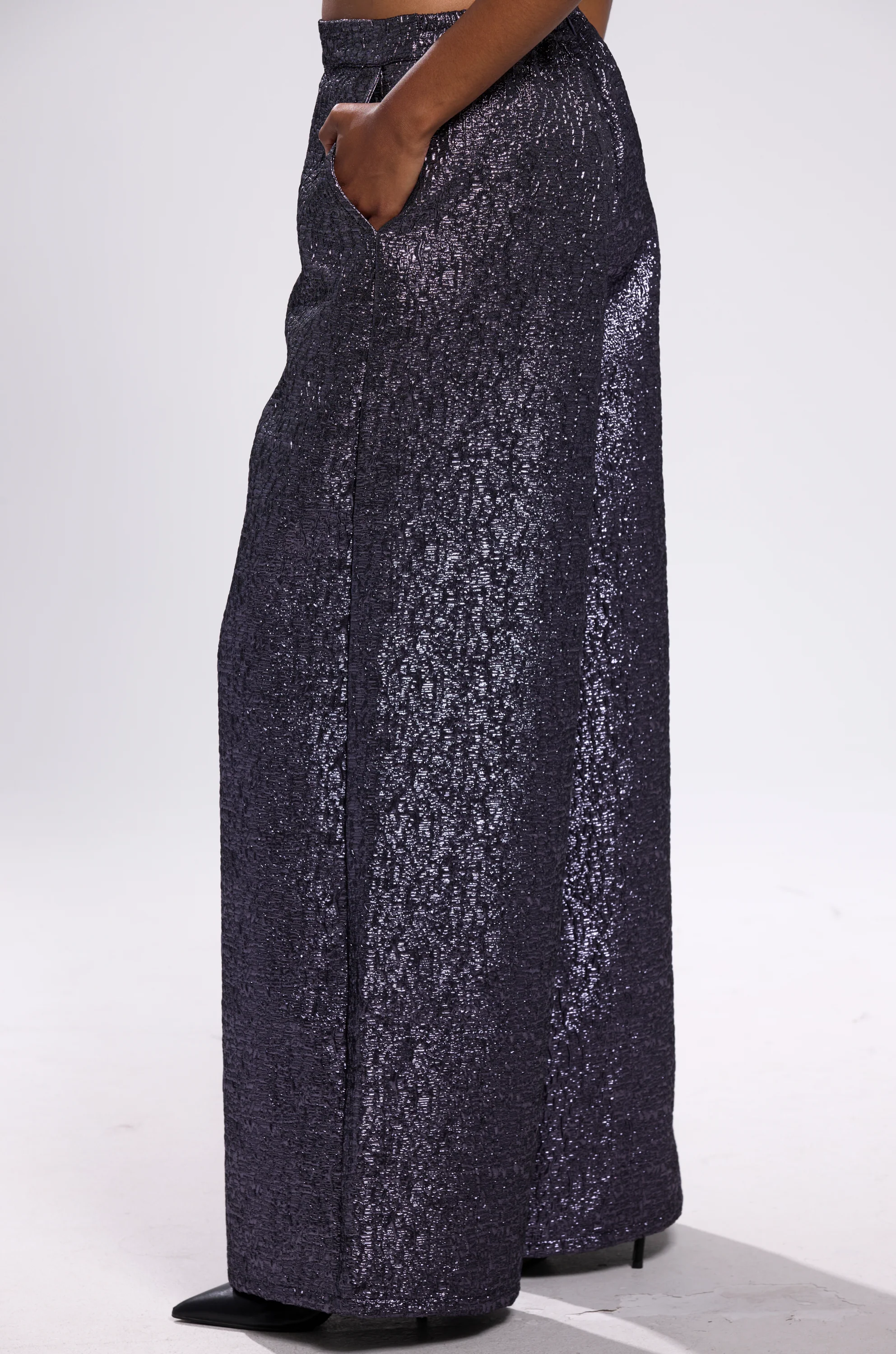 HIGH STANDARD BROCADE TROUSER - Image 5