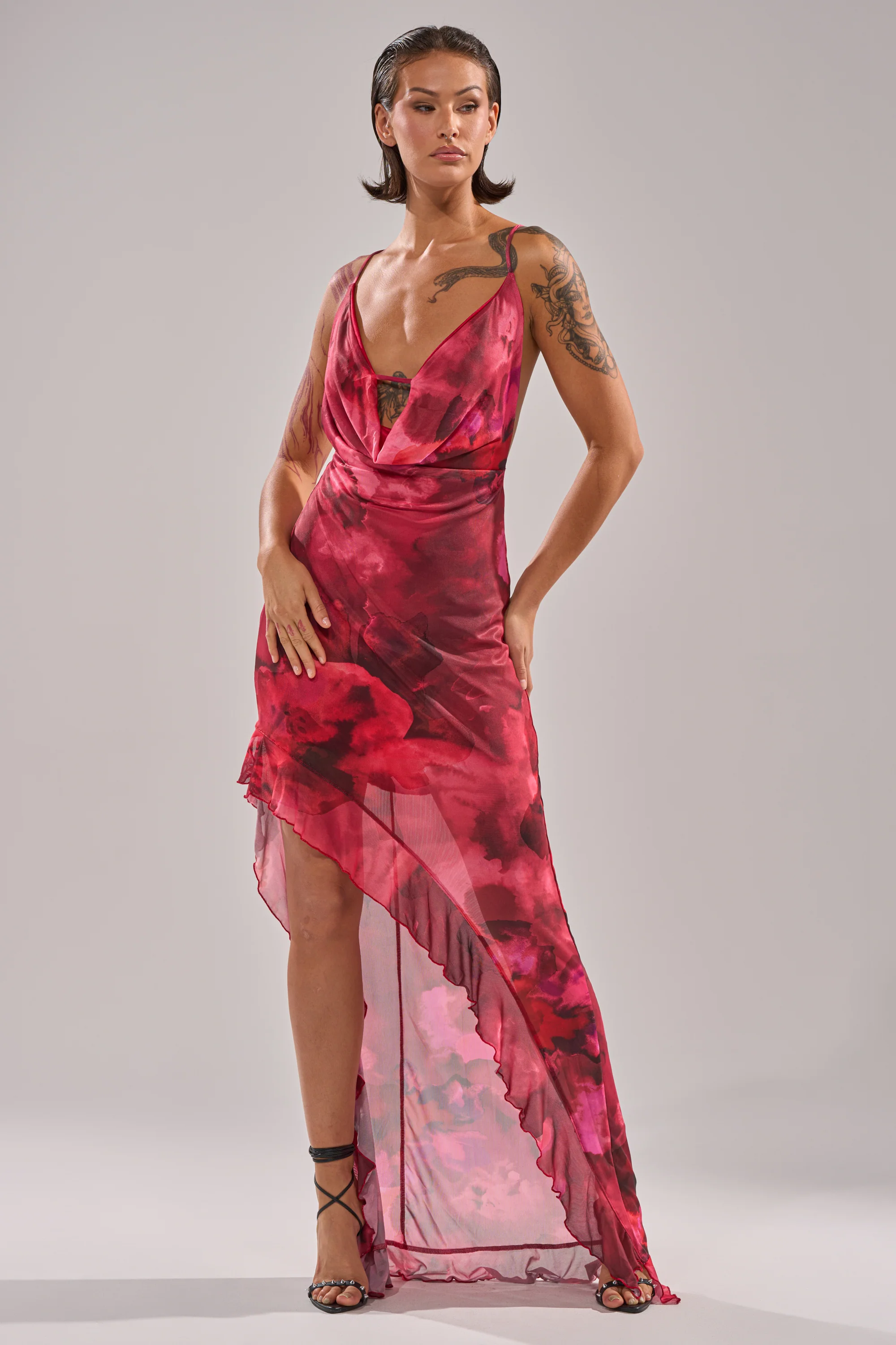 HILLARY FLORAL MAXI DRESS - Image 4