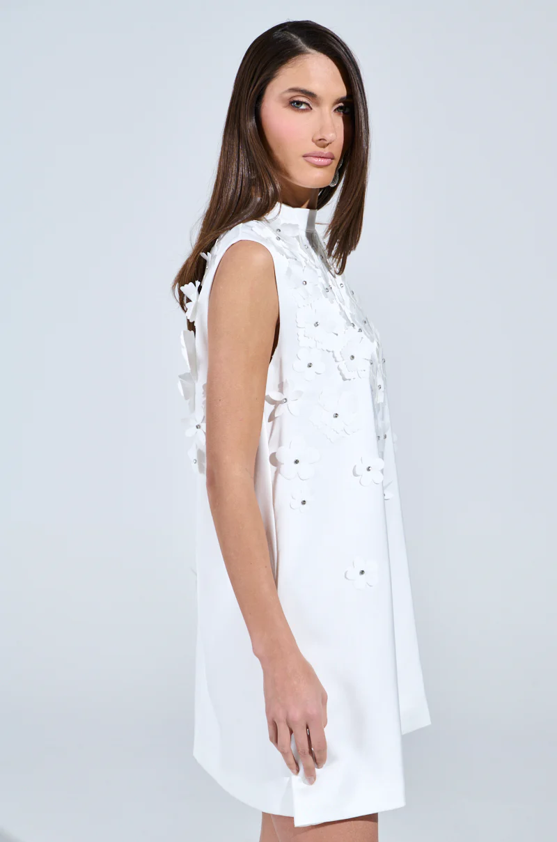 HILLARY FLORAL MINI DRESS - Image 5