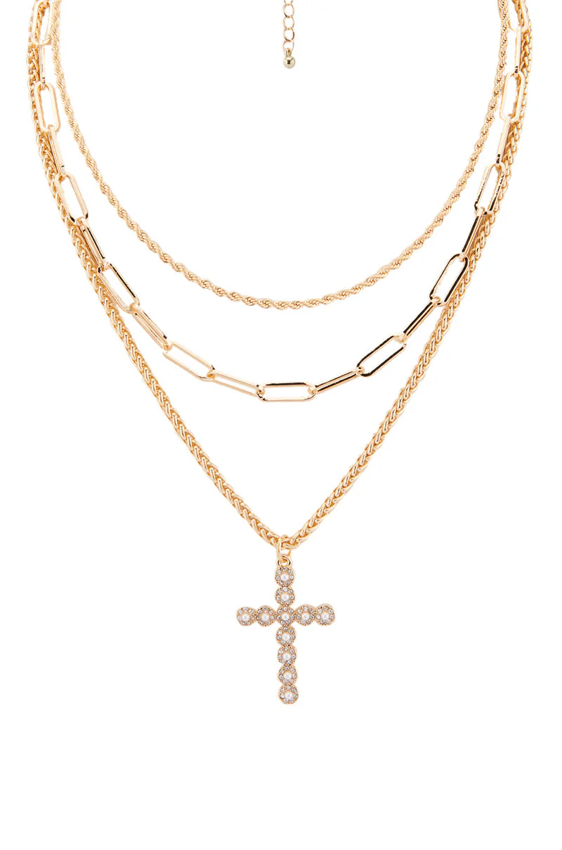 HOLY GOLD LAYERED CHOKER - Image 3