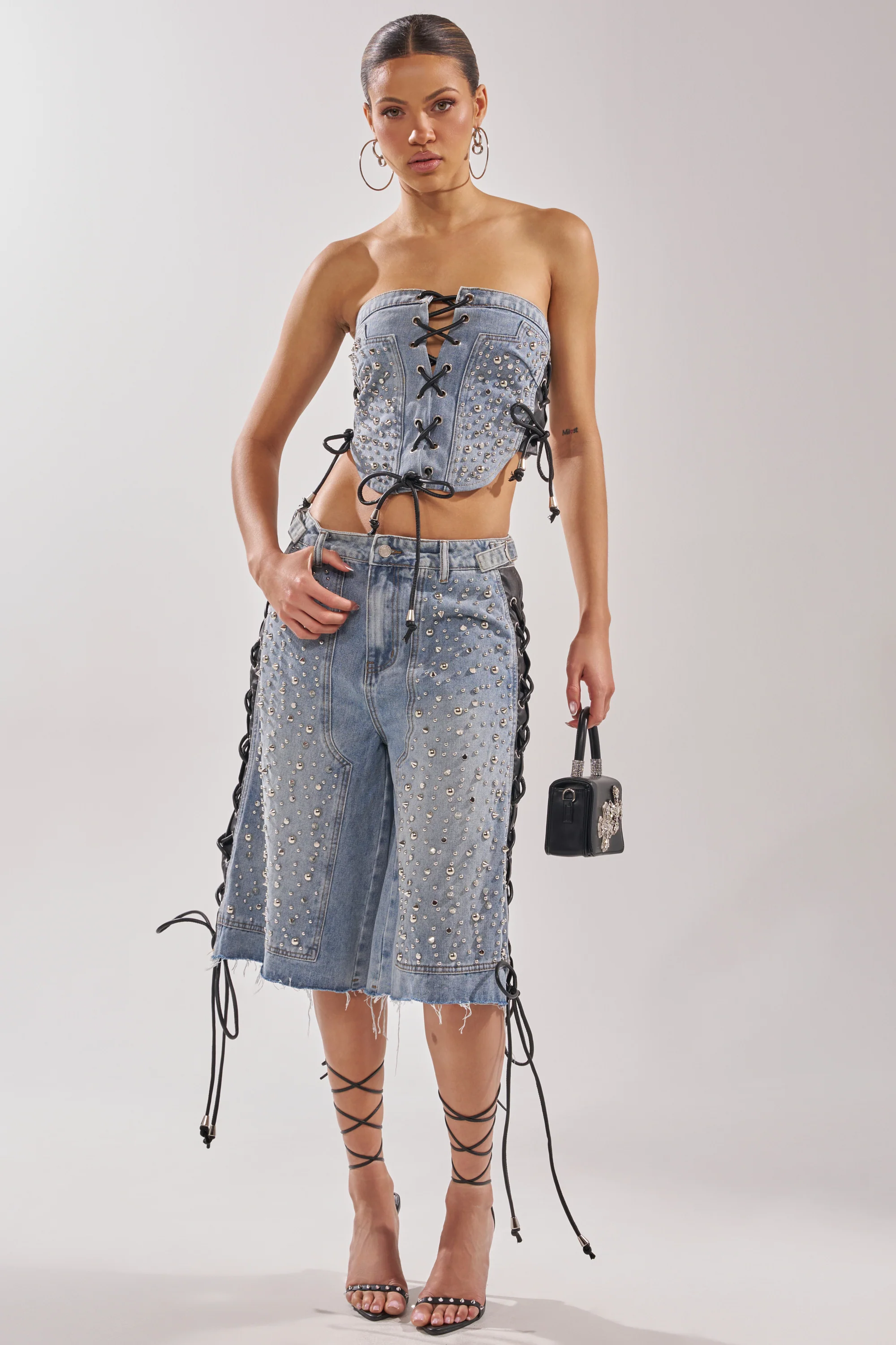 HONEY BABY LACE UP CORSET - Image 6