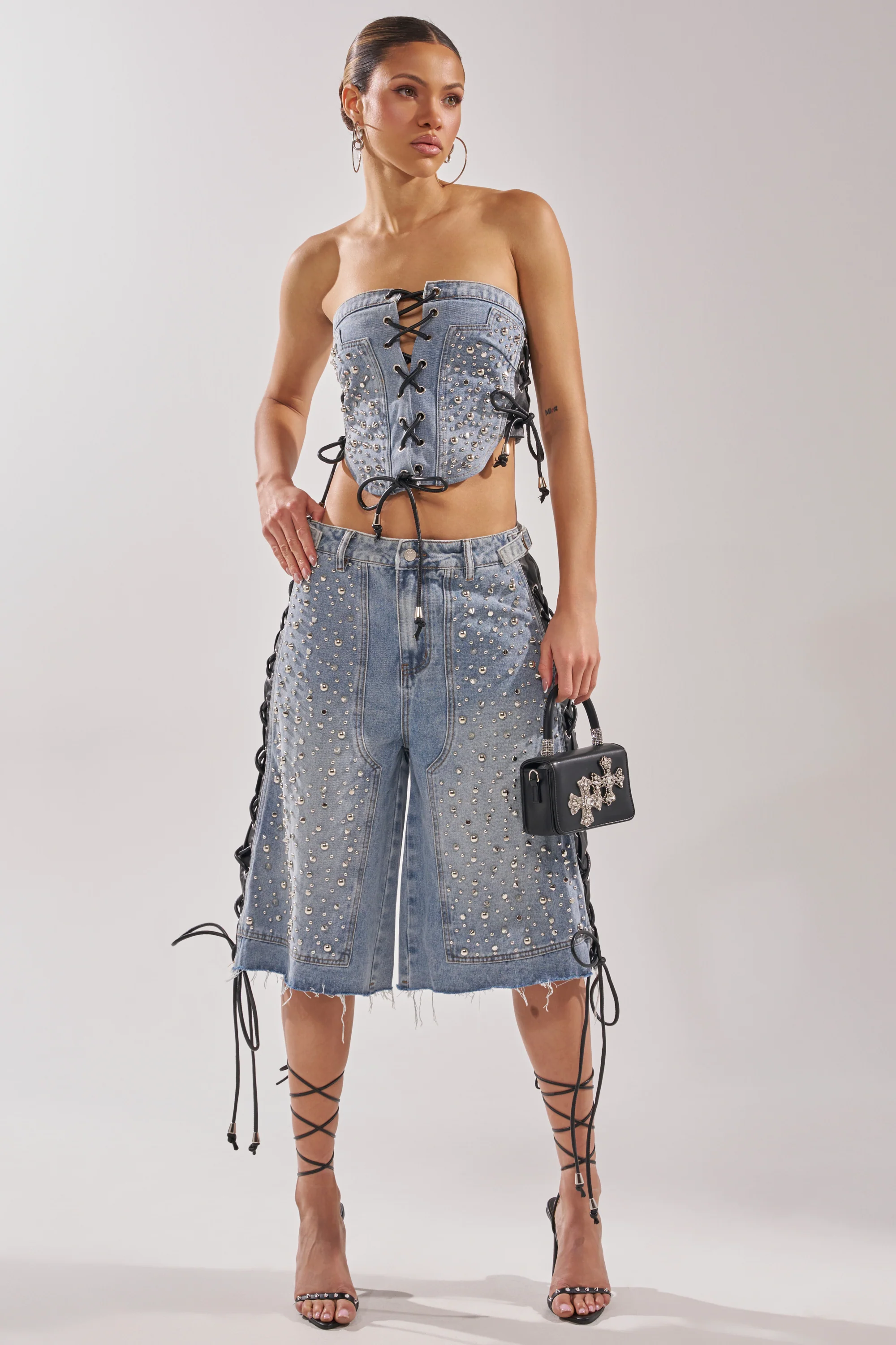 HONEY BABY LACE UP CORSET - Image 7