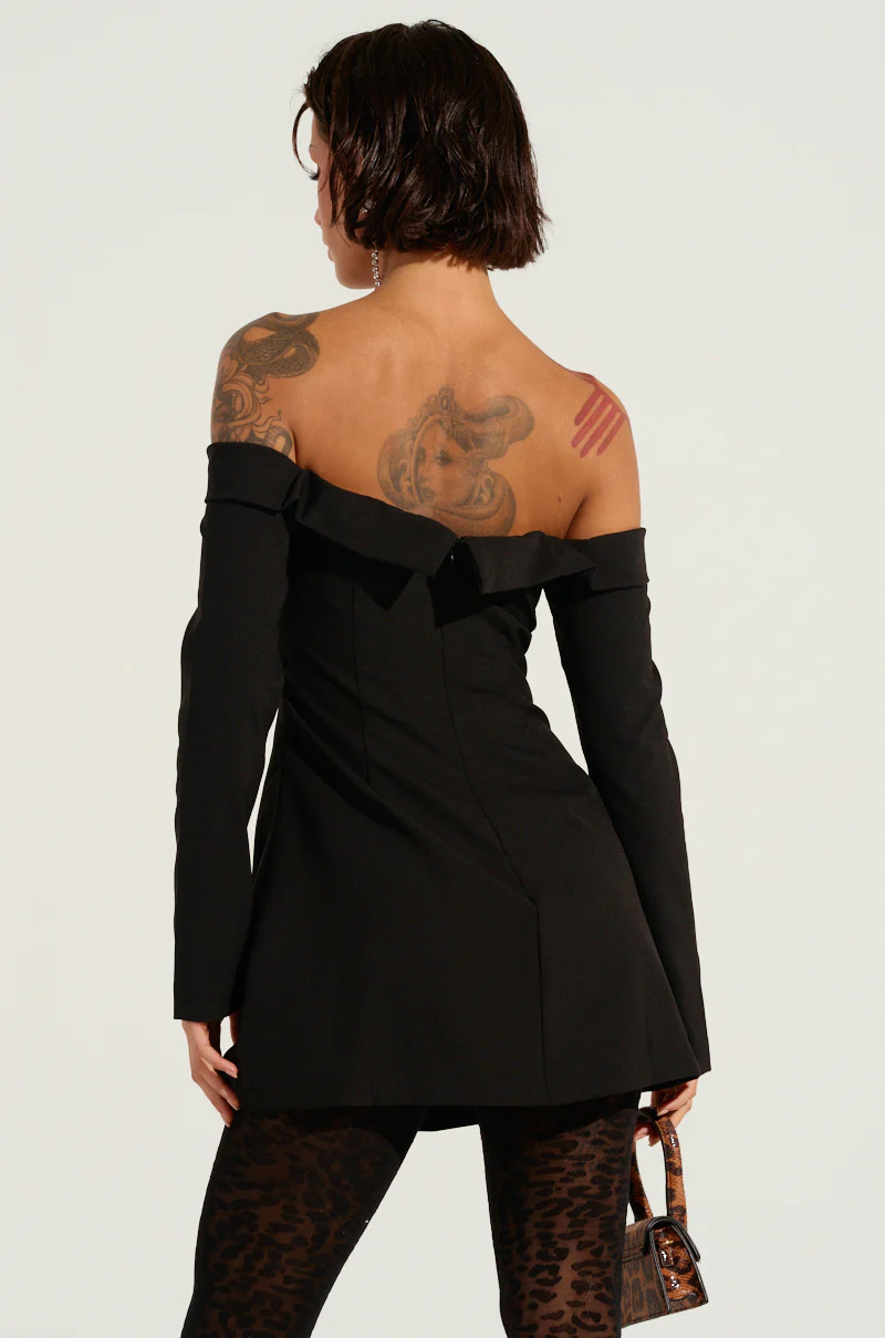 HONEY BABY WOVEN MINI DRESS - Image 3