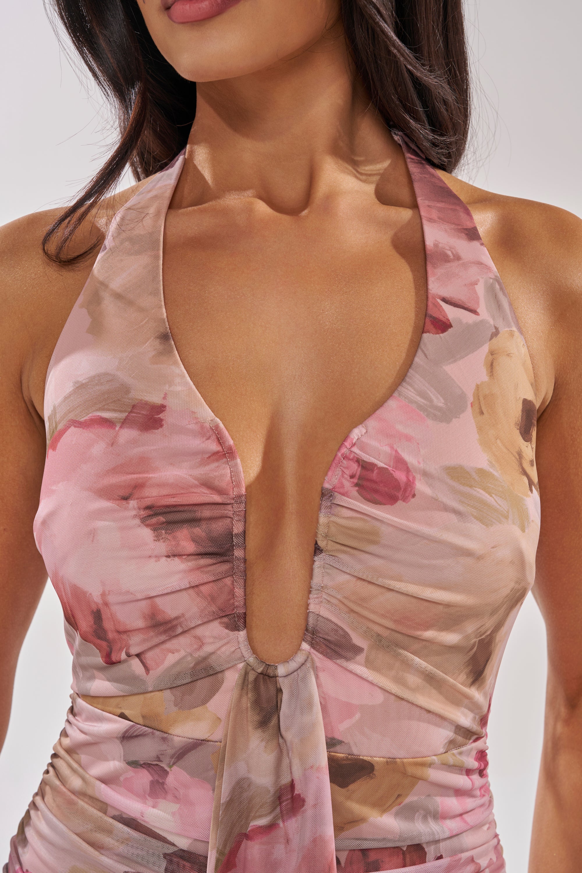 I DON'T CHASE FLORAL MAXI DRESS - Image 5