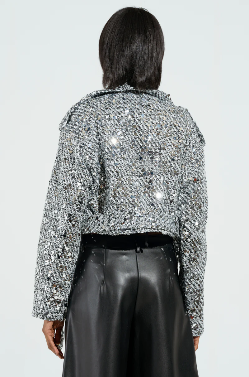 I KNOW BETTER TWEED MOTO - Image 6