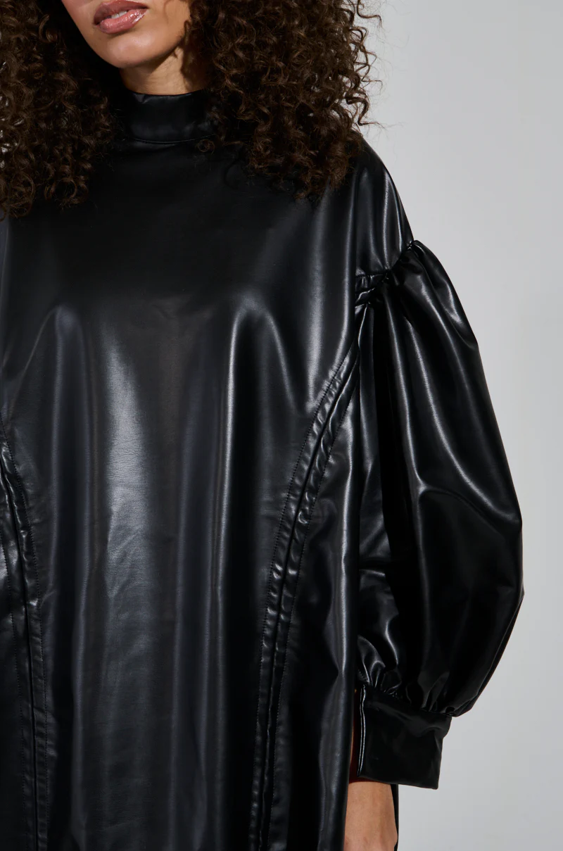 I NEED SOME SPACE PU MINI DRESS - Image 9