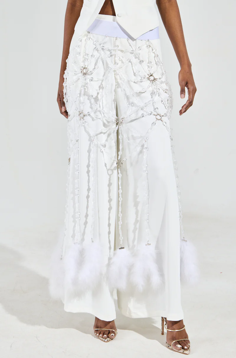 I STAY WINNING BEADED SKIRT BELT - Image 6