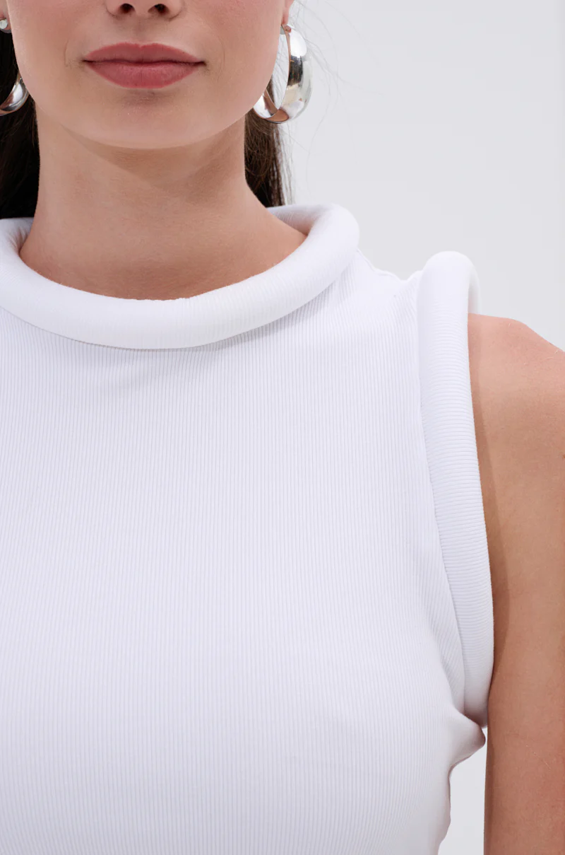 IDK FELT CUTE RIBBED KNIT MINI DRESS - Image 7