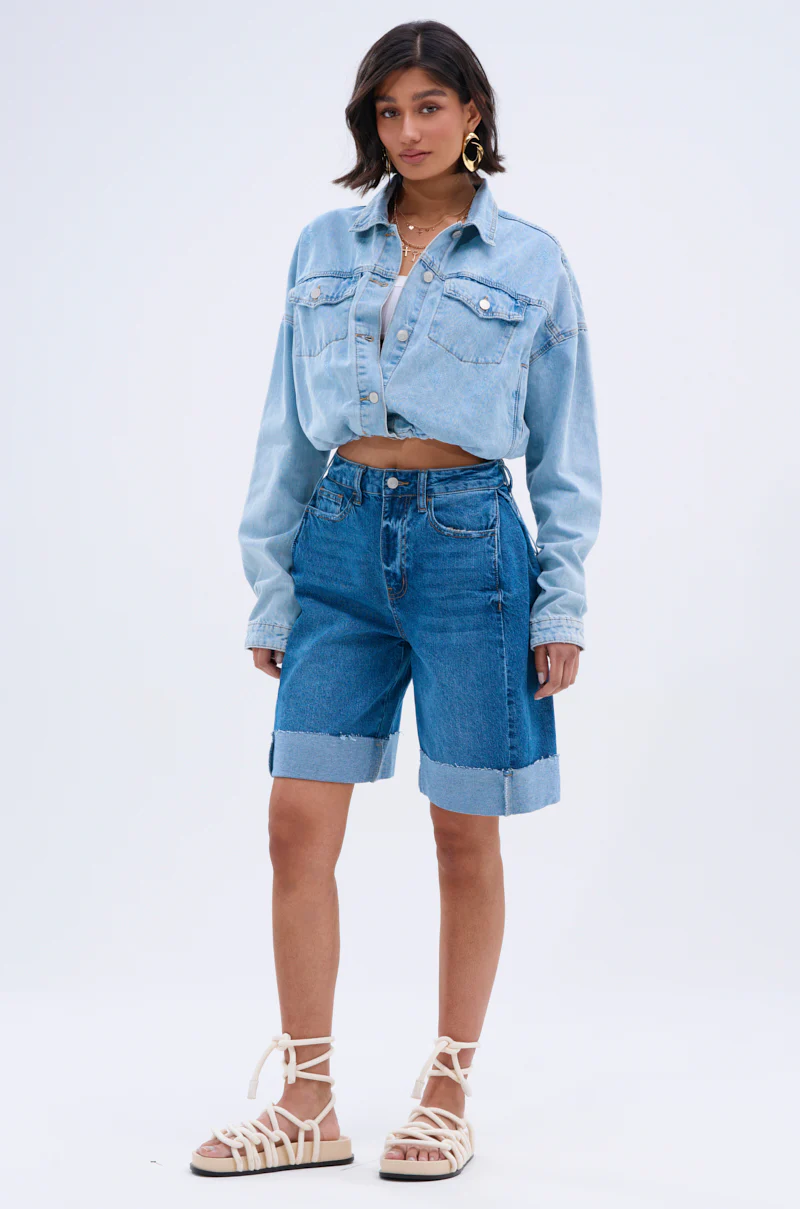 IGGY ADJUSTABLE DENIM JACKET - Image 9