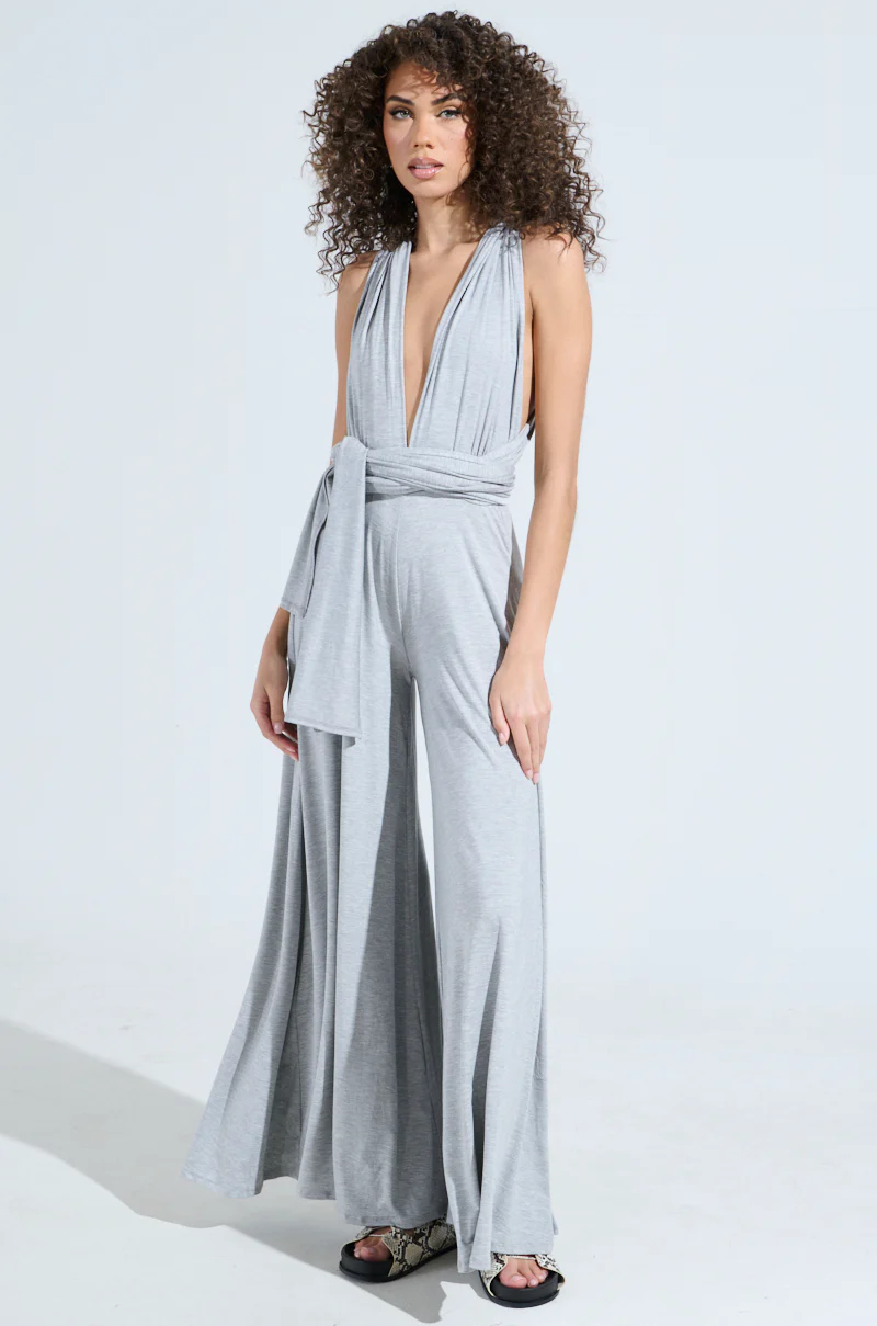 I'M THAT GIRL WRAP JUMPSUIT - Image 3