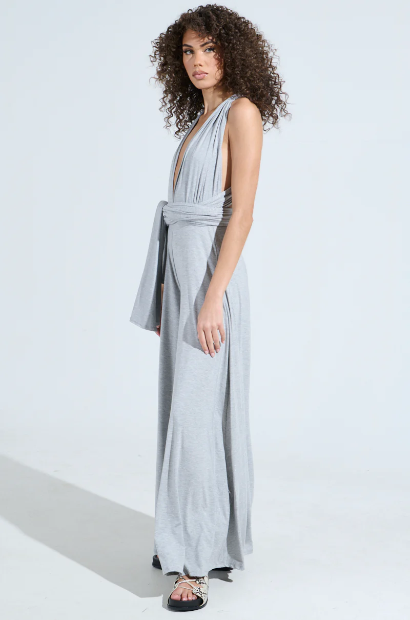I'M THAT GIRL WRAP JUMPSUIT - Image 5