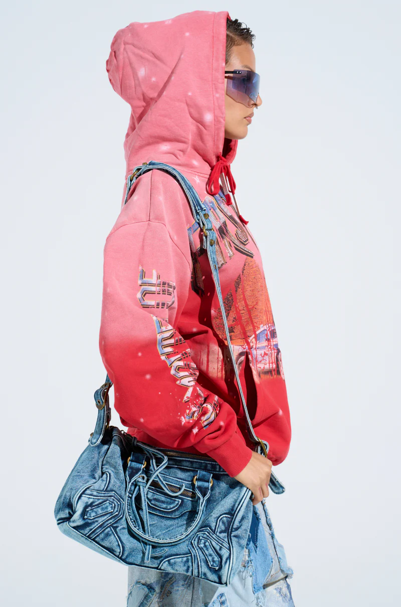 IN THE FAST LANE HOODED SWEATSHIRT - Image 3