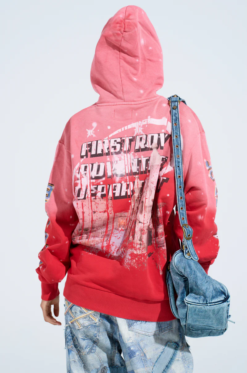 IN THE FAST LANE HOODED SWEATSHIRT - Image 4