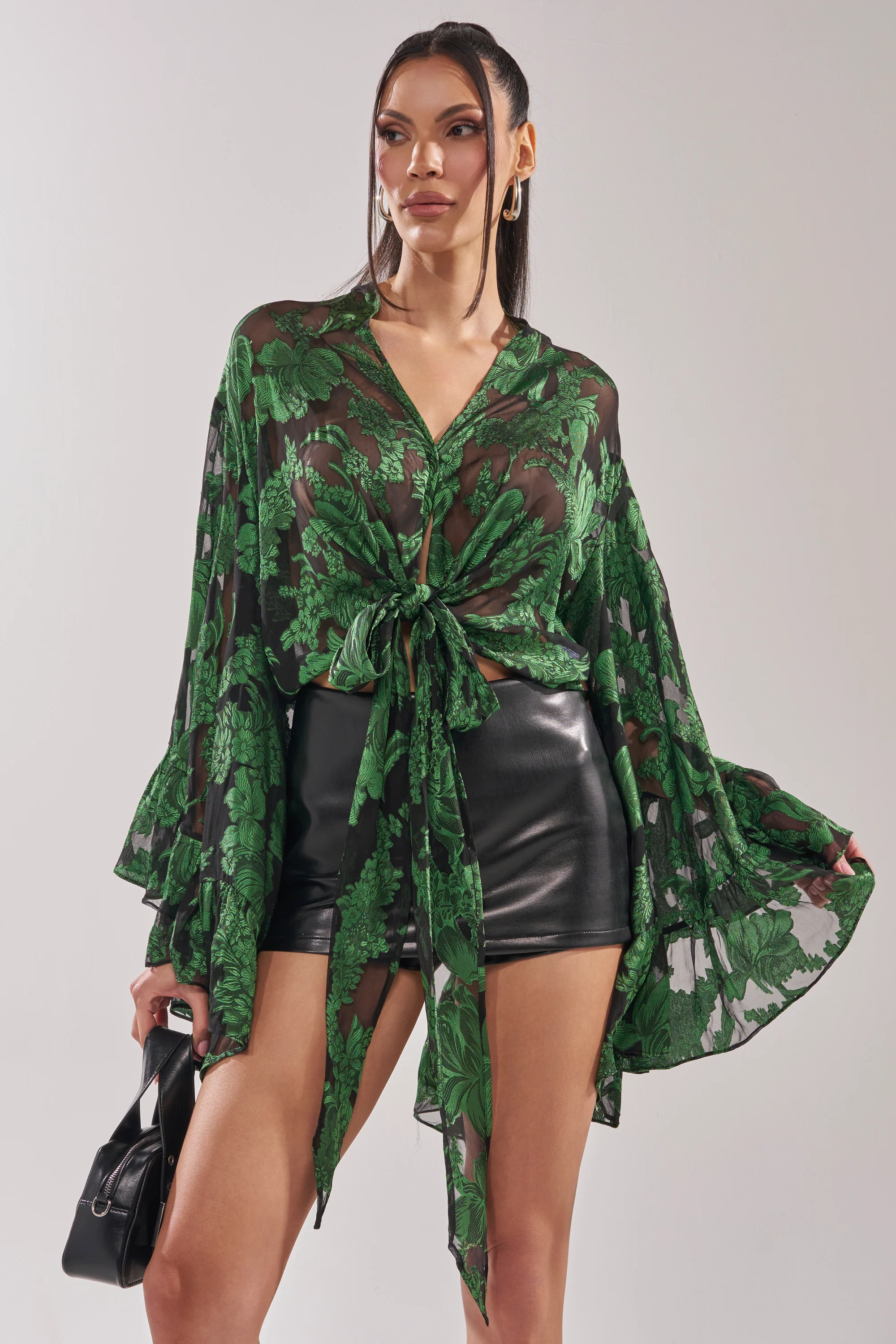 IN THE FEELS LACE BLOUSE