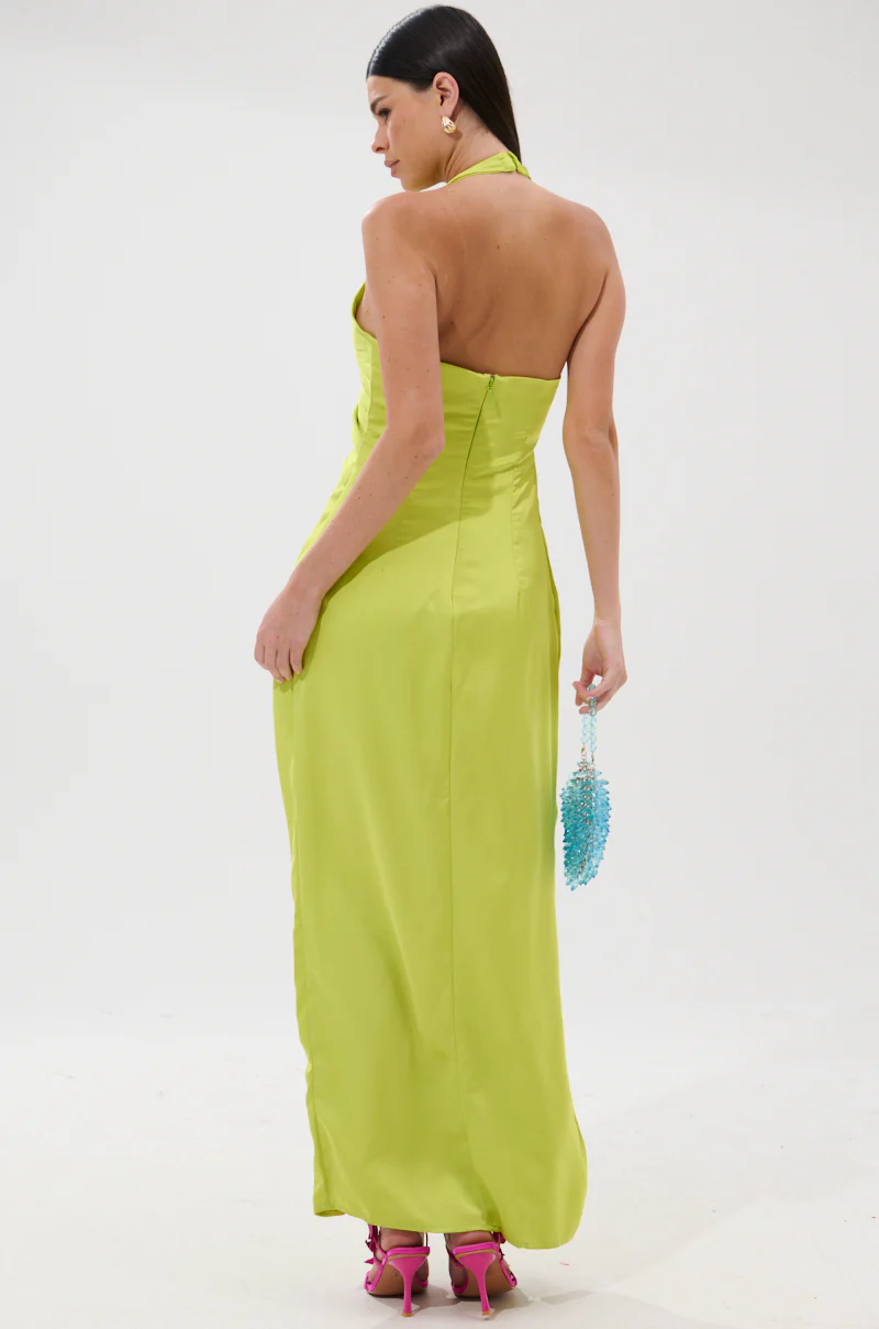 IN YOUR DREAMS SATIN MIDI DRESS - Image 5