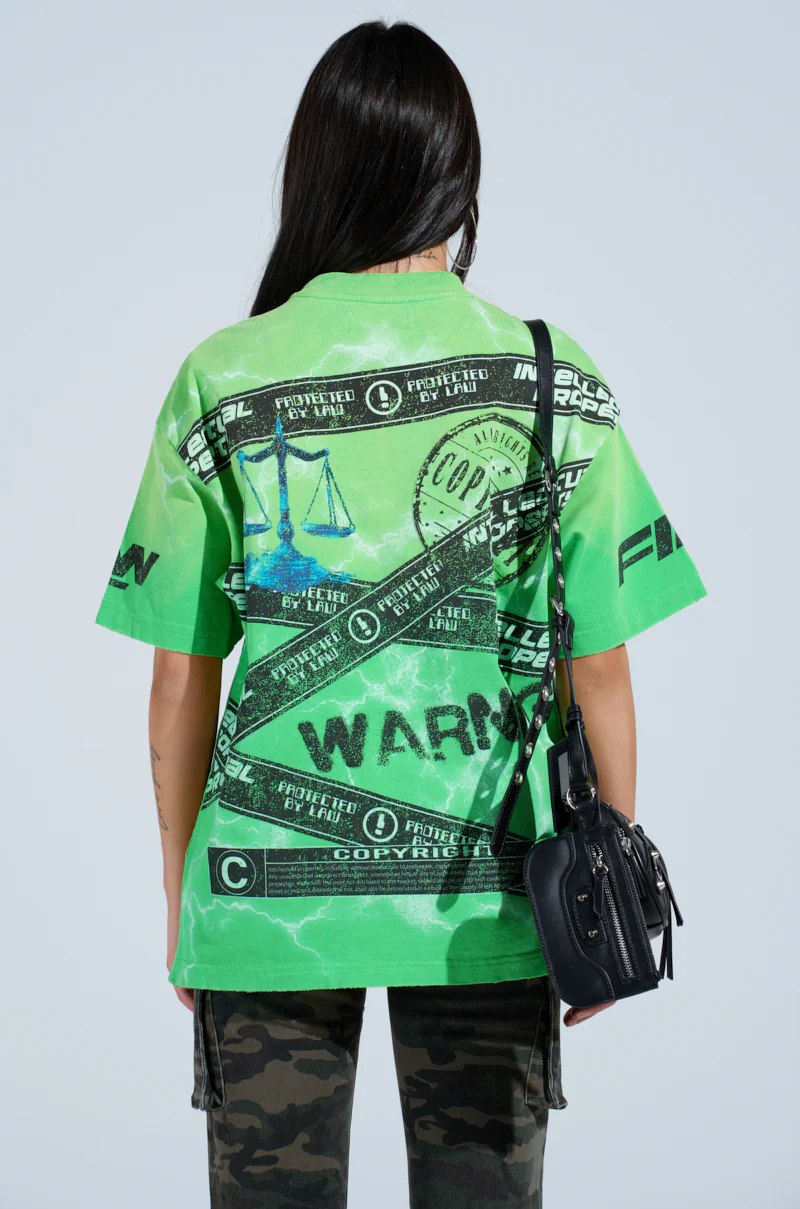 INTELLECTUAL PROPERTY GRAPHIC TEE - Image 3