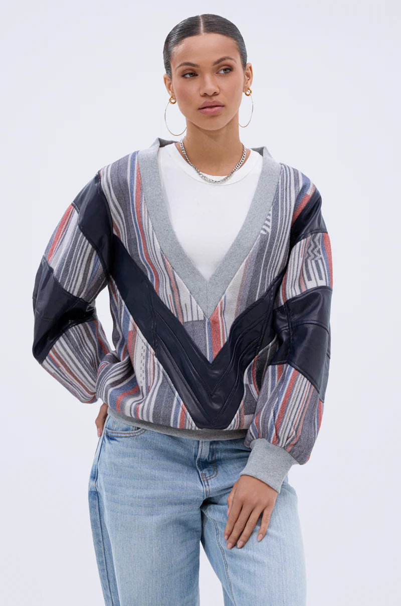 INTO THE WILD DEEP V SWEATSHIRT - Image 2