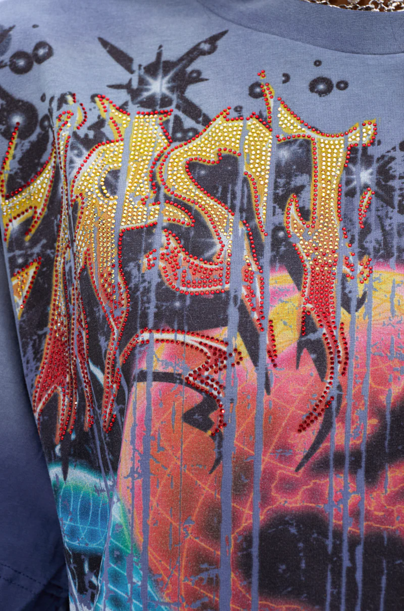 IRREVERENT OVERSIZED GRAPHIC TEE - Image 8