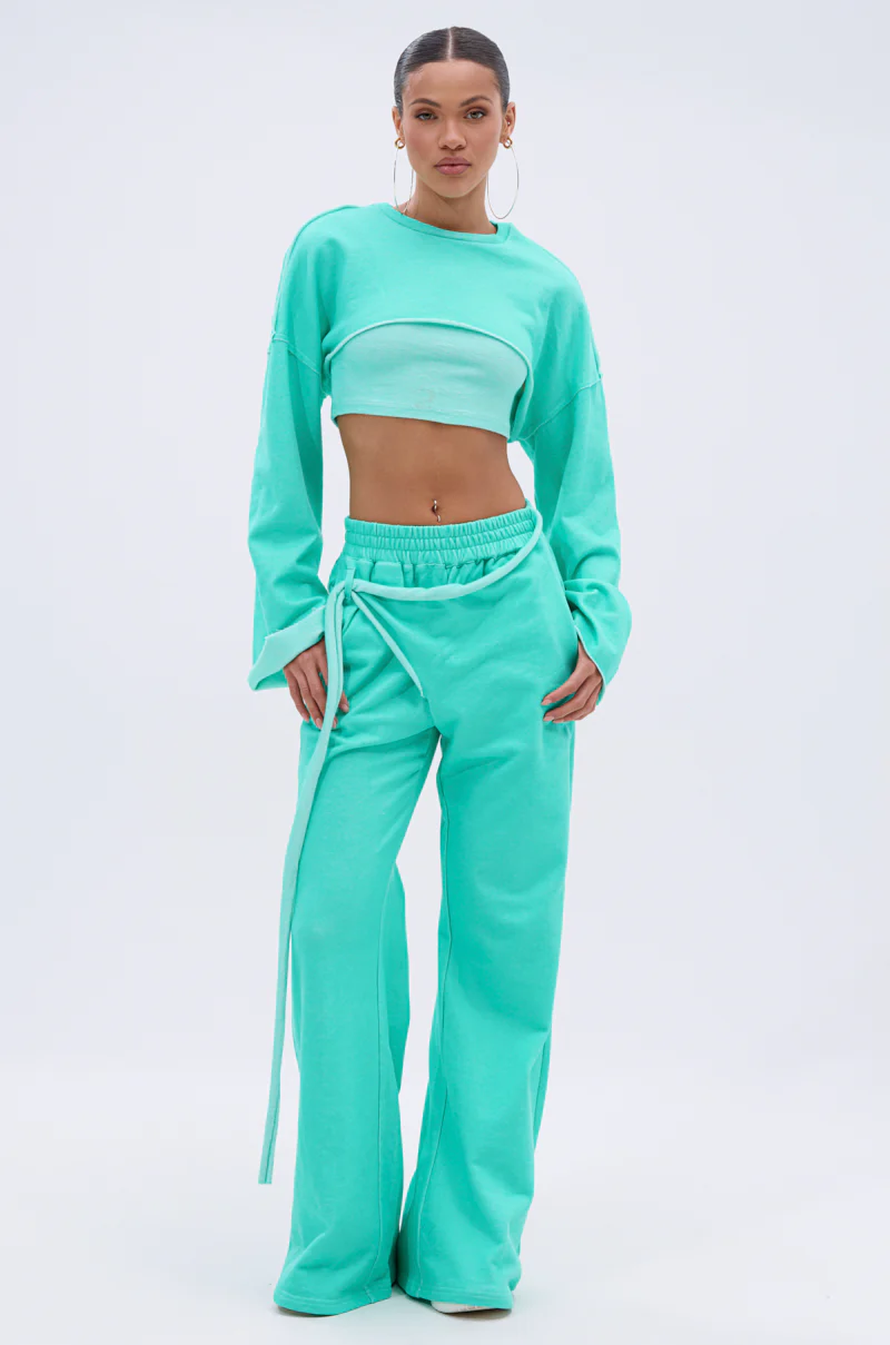 ISSA JOGGER PANT IN TIFFANY - Image 7