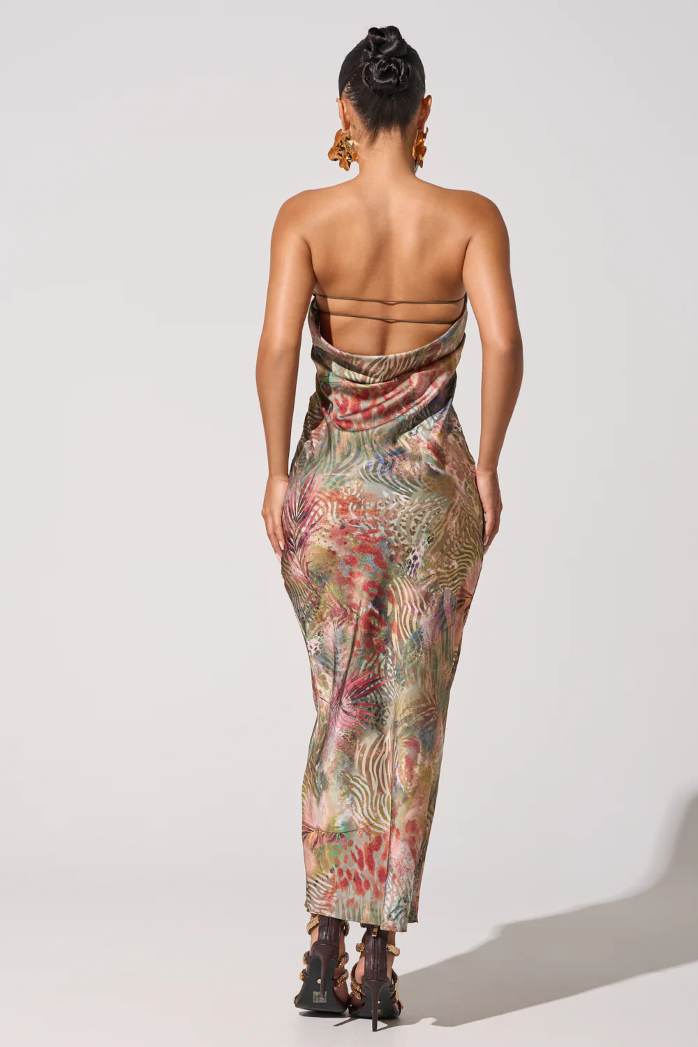 IT GIRL SATIN MAXI DRESS - Image 6